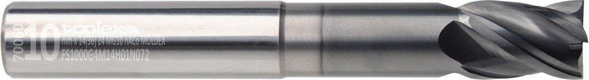 Solid carbide end mills - Moldex