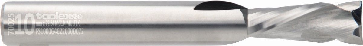 Solid carbide end mills - Multex