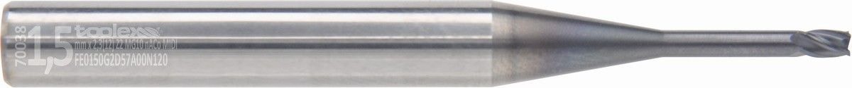 Solid carbide end mills - Midi