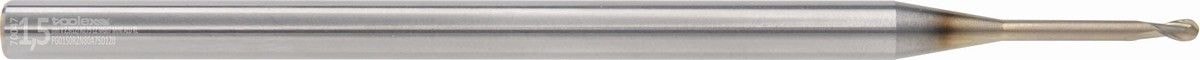 Solid carbide ball nose end mills - Alu Mini Long