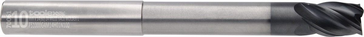 Solid carbide end mills - Moldex Long