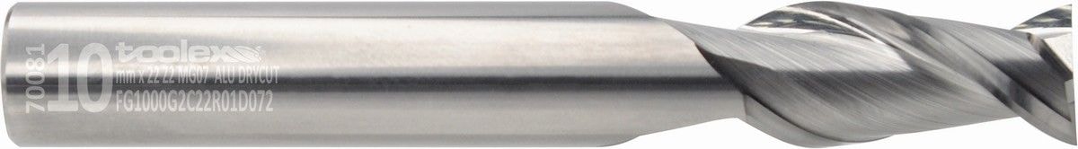 Solid carbide end mills - Alu