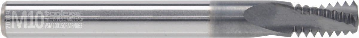 Solid carbide thread milling cutters