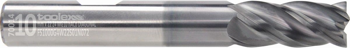 Solid carbide end mills - Diagonal