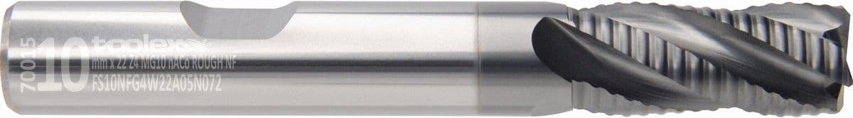 Solid carbide roughing end mills NF