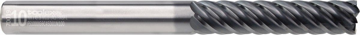 Solid carbide finishing end mills - Long