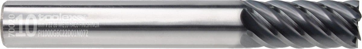 Solid carbide finishing end mills - Inox