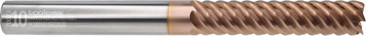 Solid carbide finishing end mills - Hard Long