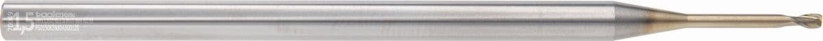Solid carbide end mills with corner radius - Alu Mini Long