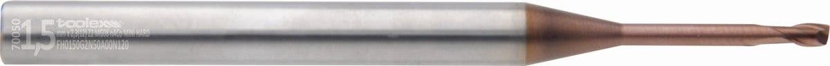 Solid carbide end mills - Mini Hard