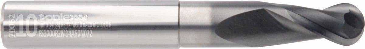 Solid carbide ball nose end mills - Moldex