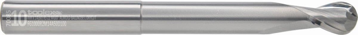 Solid carbide ball nose end mills - Almold Long