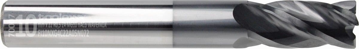 Solid carbide end mills - Wave Inox