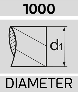 diameter icon