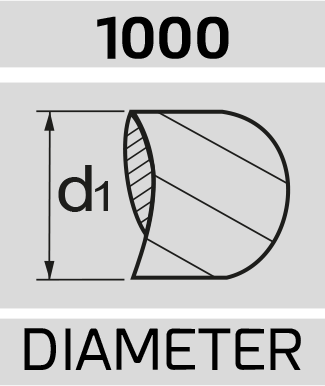 diameter icon