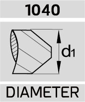 diameter icon
