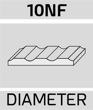 diameter icon