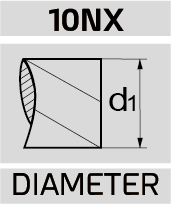 diameter icon